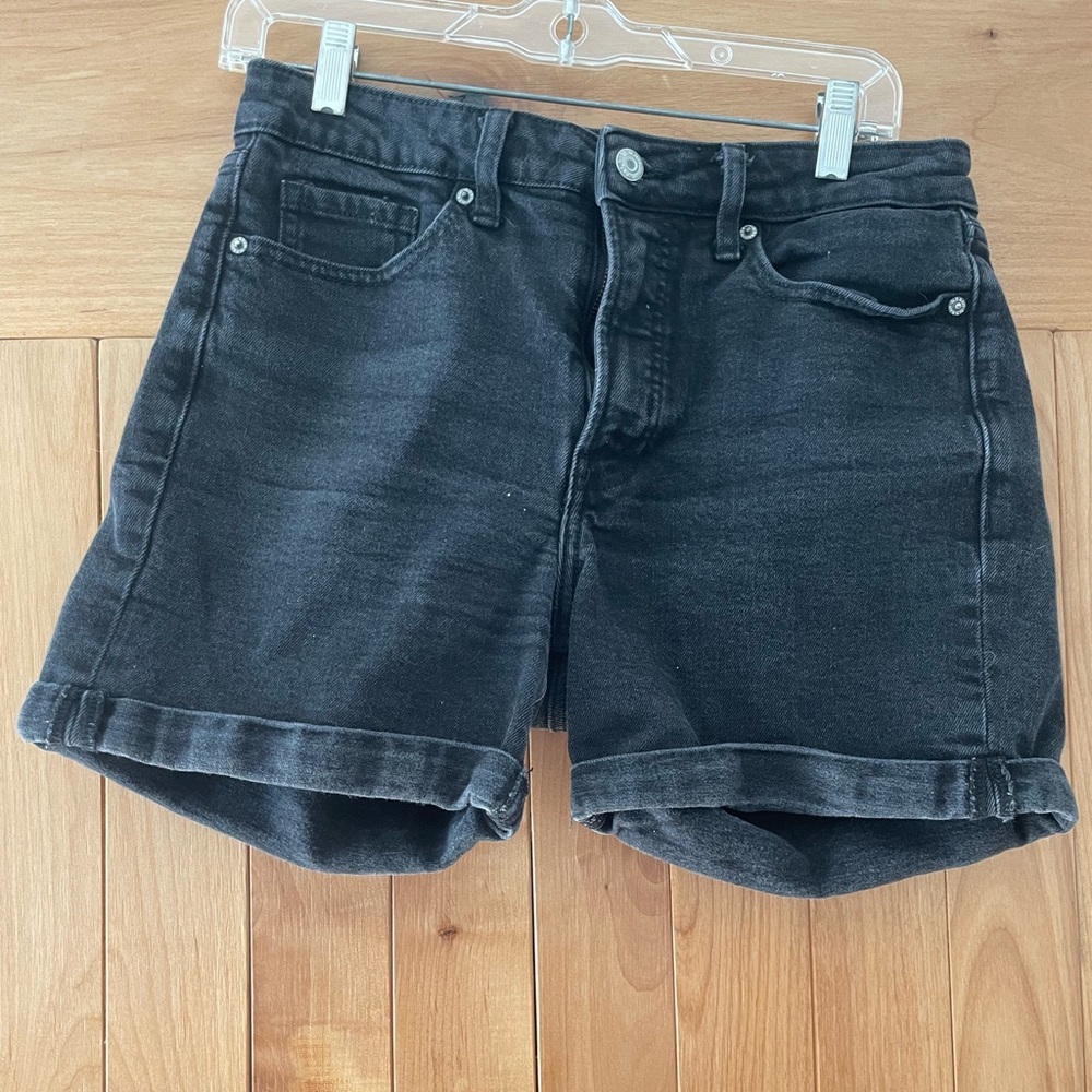 Old Navy OG Denim Shorts Black